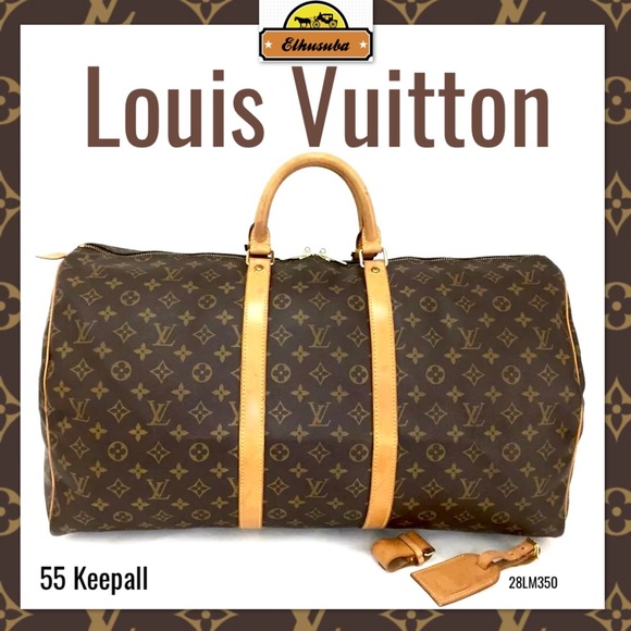 Louis Vuitton Handbags - Louis Vuitton travel bag keepall 55 Monogram Bosto